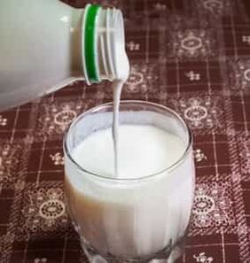 Egy pohár friss kefir